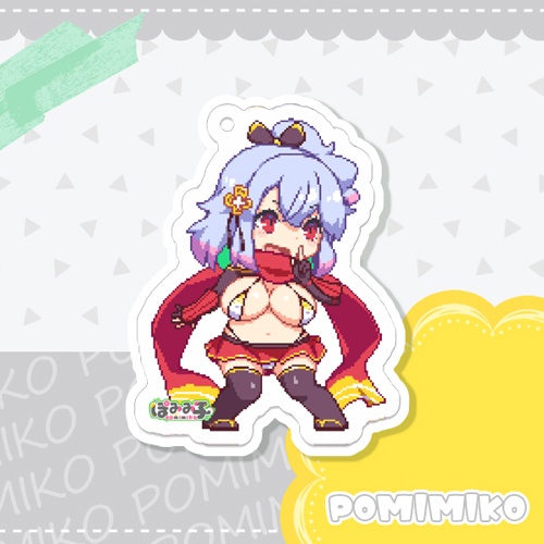 くノ一鬼ごっこキーホルダー★3種 (コーティングver)