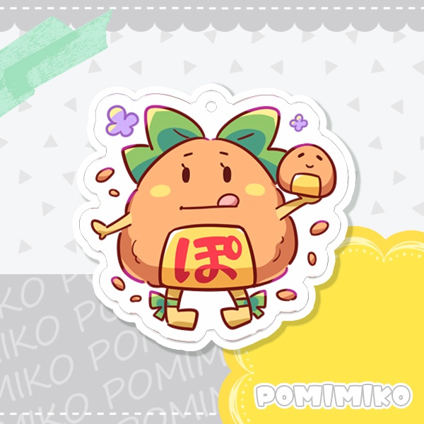 新ぽにぎりキーホルダー🍙🎀