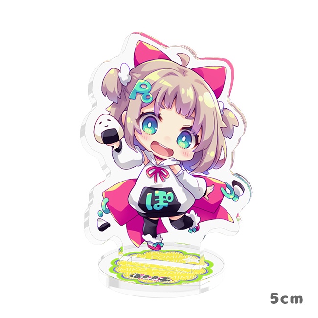 ぽみみ子擬人化アクリルフィギュア🍙🎀
