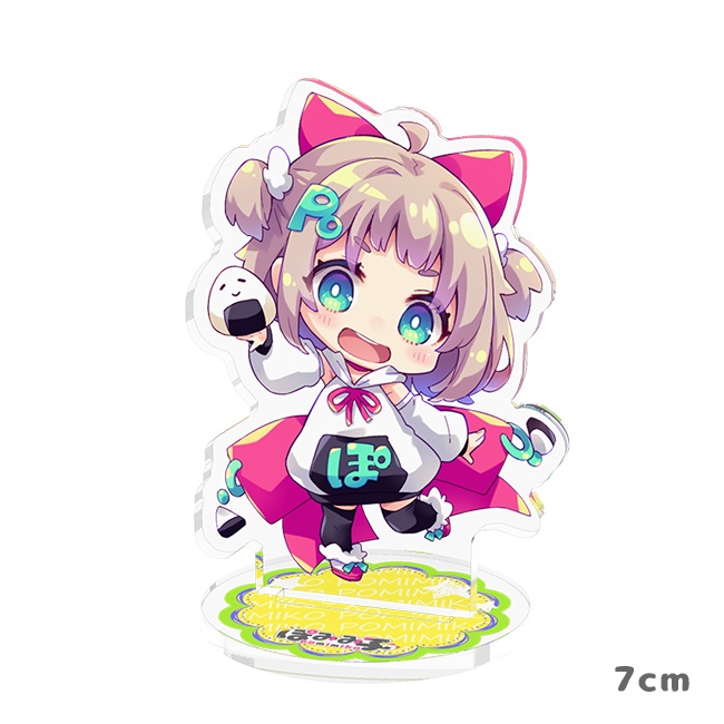 ぽみみ子擬人化アクリルフィギュア🍙🎀