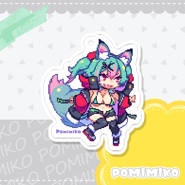 捕まえちゃうぞ🐺キーホルダー★3種