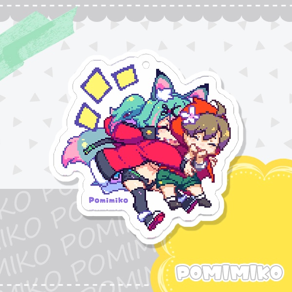 捕まえちゃうぞ🐺キーホルダー★3種