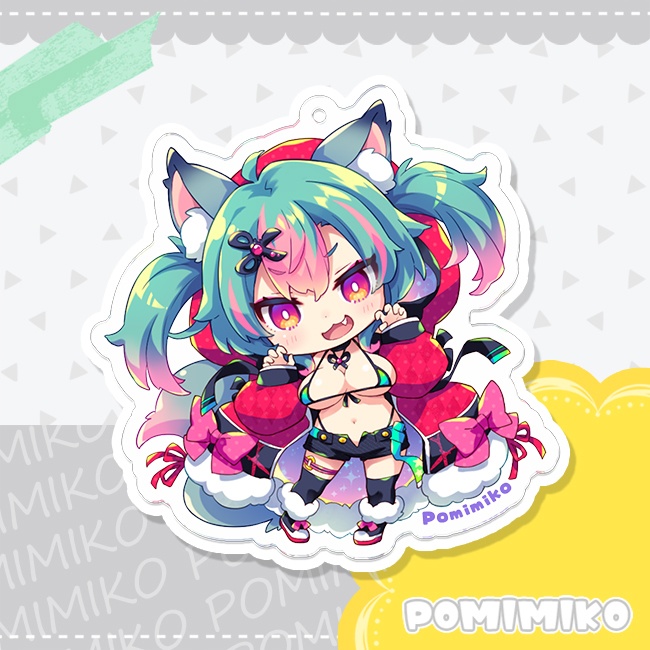 ちびオオカミさんキーホルダー