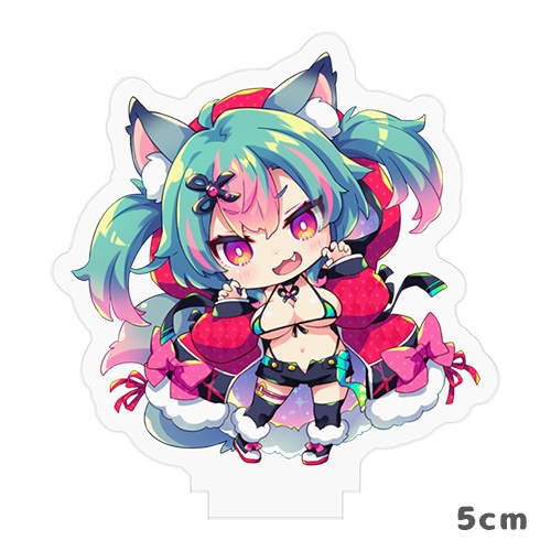 ちびオオカミさんアクリルフィギュア