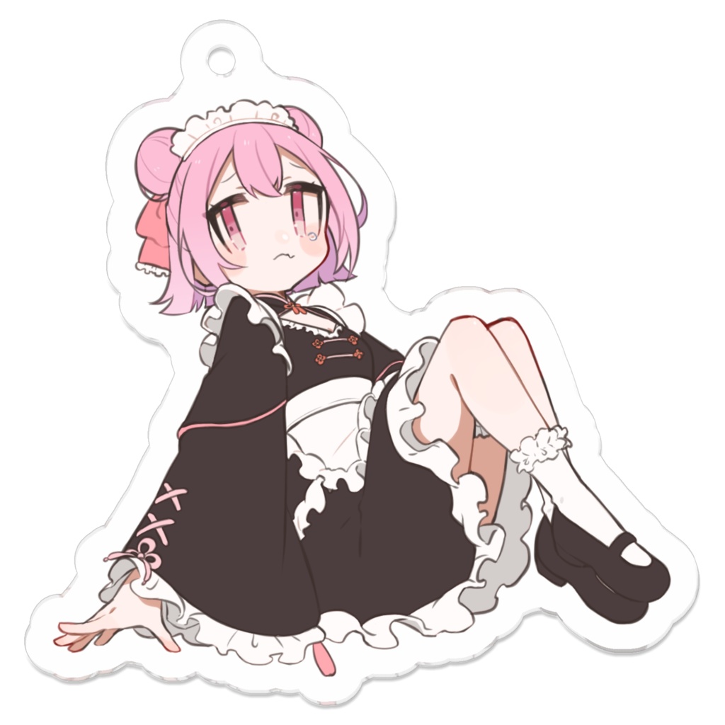 【悲しい】ちゅんりぃのアクリルキーホルダー