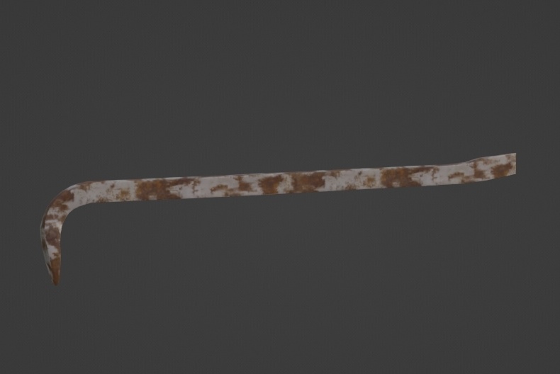 錆びたバール(LOD0~4)