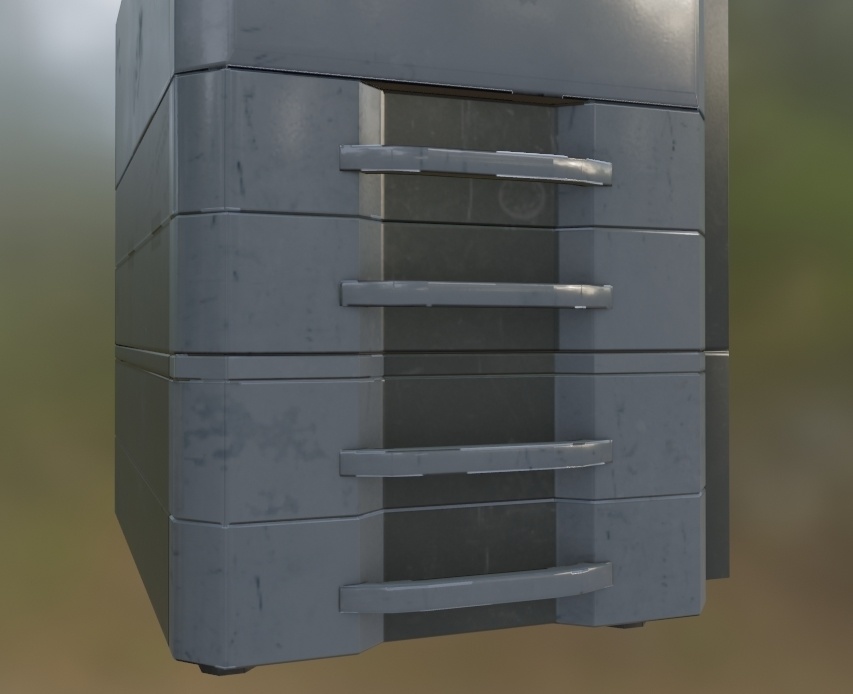 【3Dモデル】コピー機 プリンタ