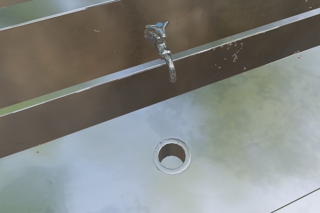 【蛇口付き】水飲み場(手洗い場)【3Dモデル】