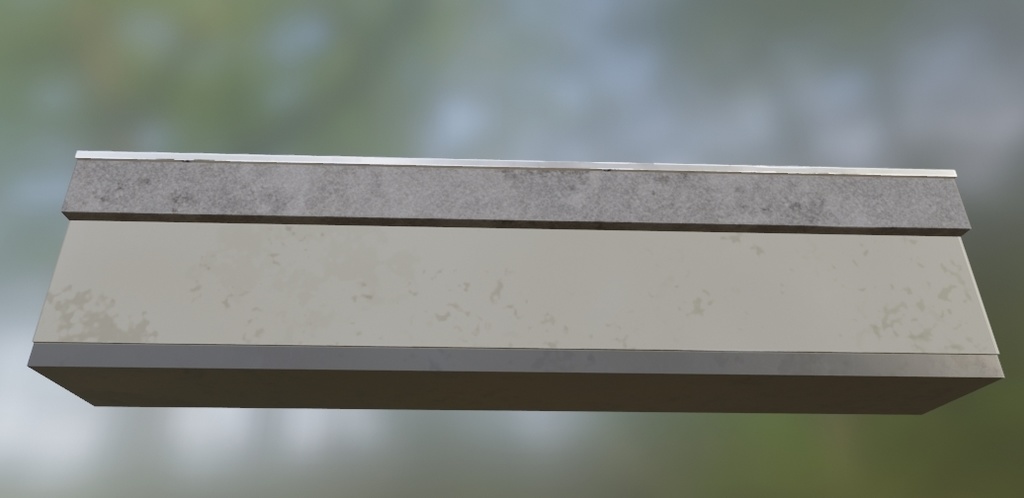 【蛇口付き】水飲み場(手洗い場)【3Dモデル】