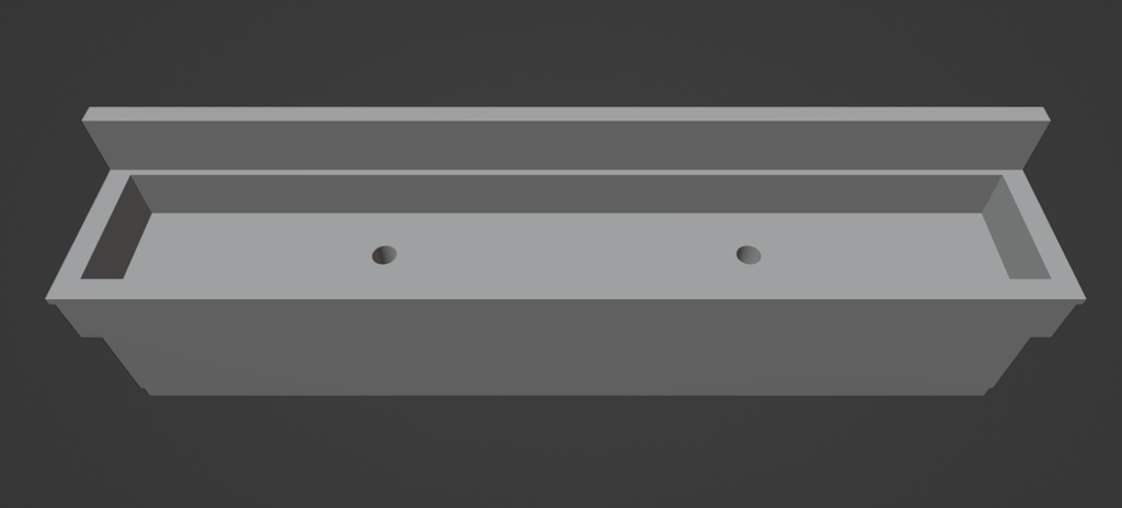 水飲み場(手洗い場)【3Dモデル】