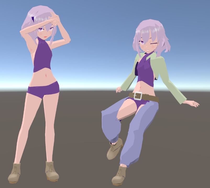 オリジナル3Dモデル クノエ