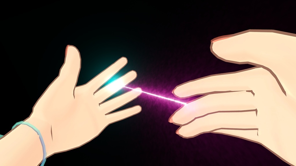 VRChatかっこいいレーザーポインター