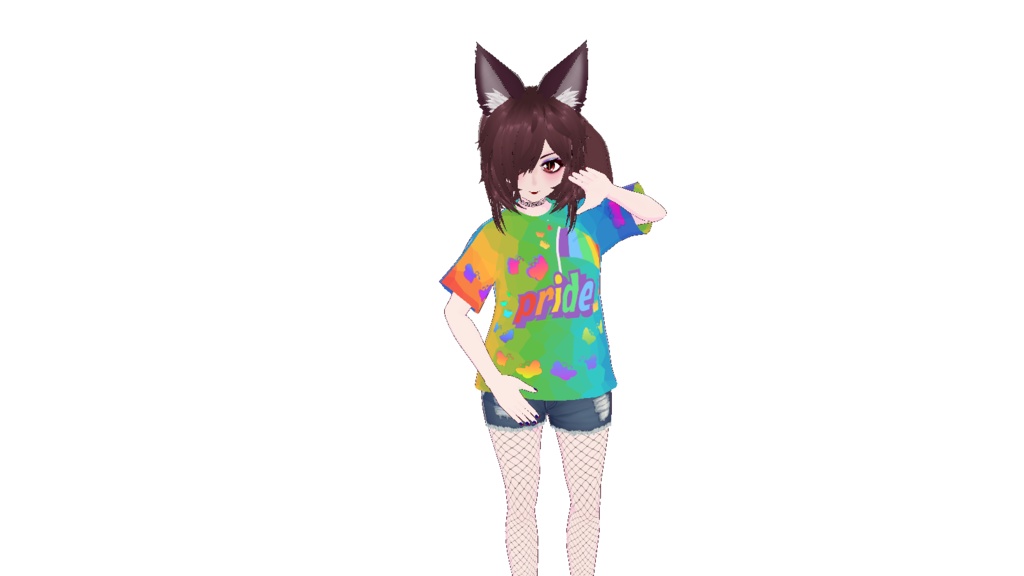 Pride Vroid Tshirt And MiniTshirt