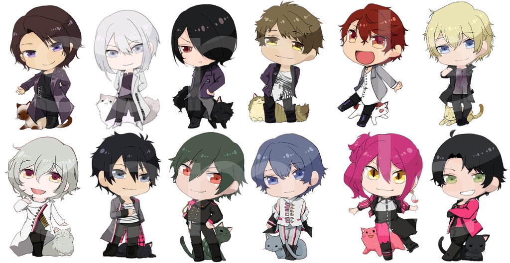 VAZZROCK 猫ちゃんアクリルスタンド