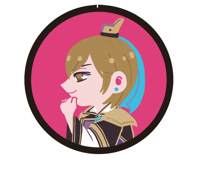 三国無双 魏軍師 缶バッチ