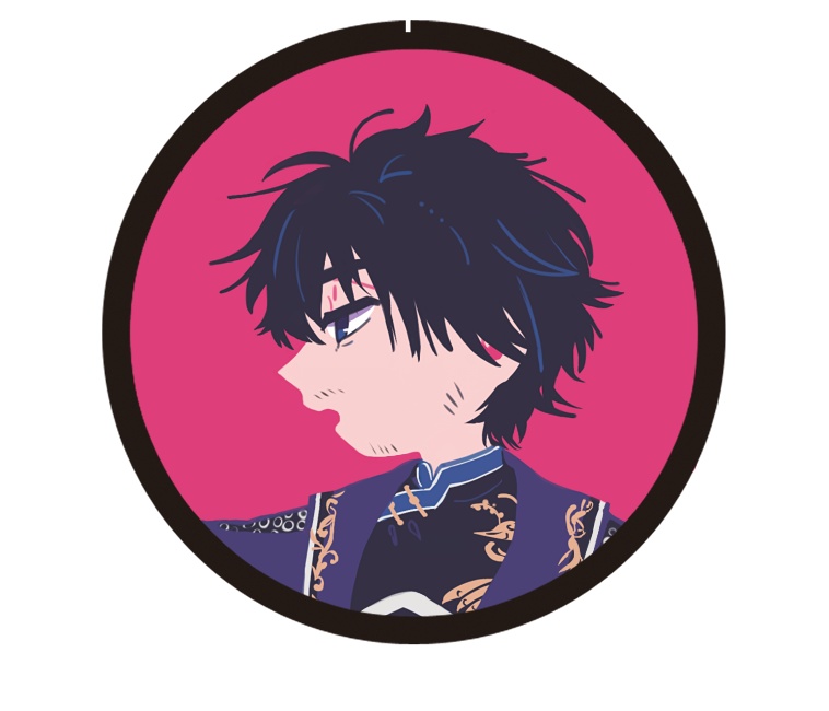 三国無双 魏軍師 缶バッチ