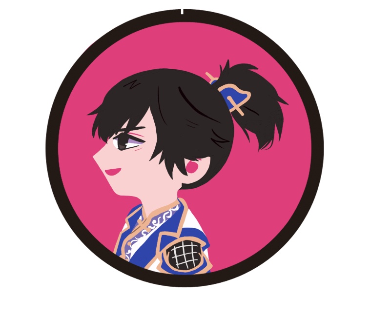 三国無双 魏軍師 缶バッチ