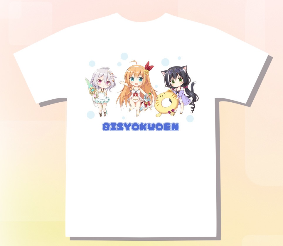美食殿Tシャツ(白)