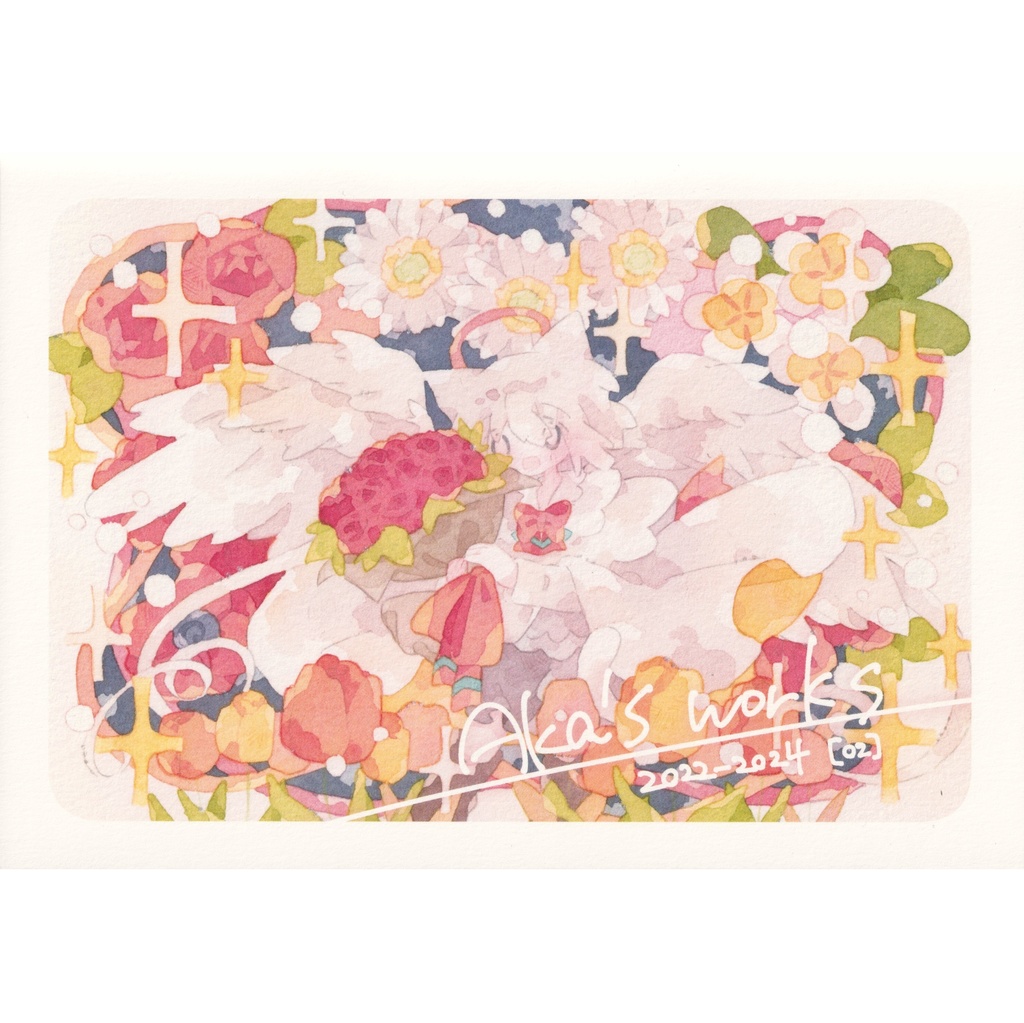 イラスト集「Aka's works2022-2024［02］」