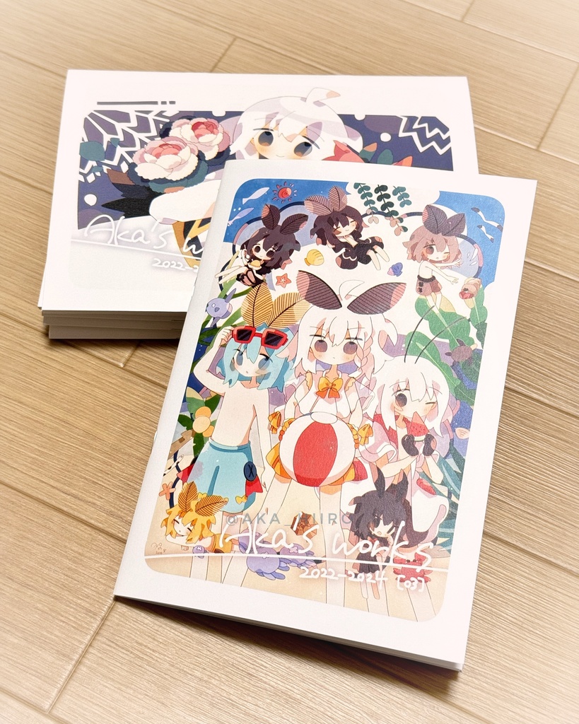 イラスト集「Aka's works2022-2024［03］」