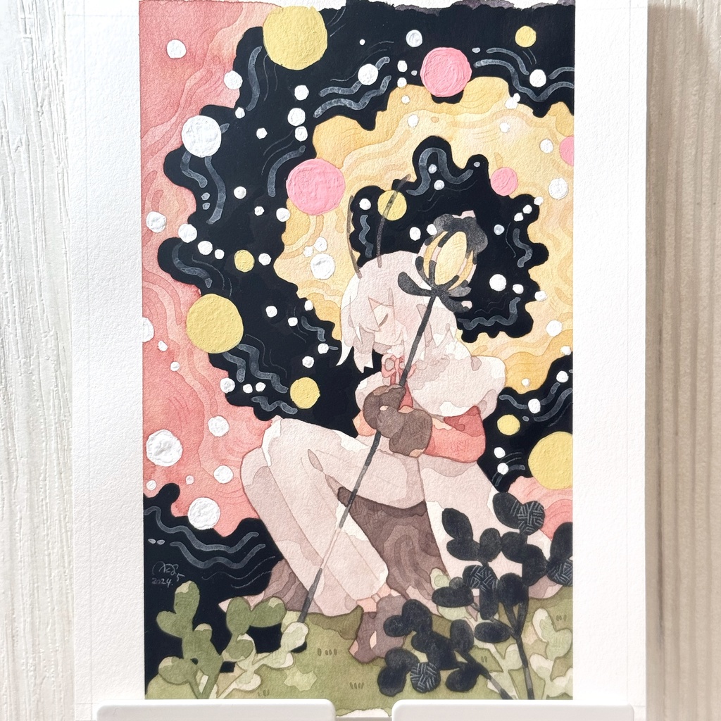 水彩原画（小さめ）