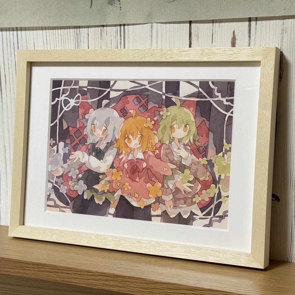 額装原画「もくせいズ」