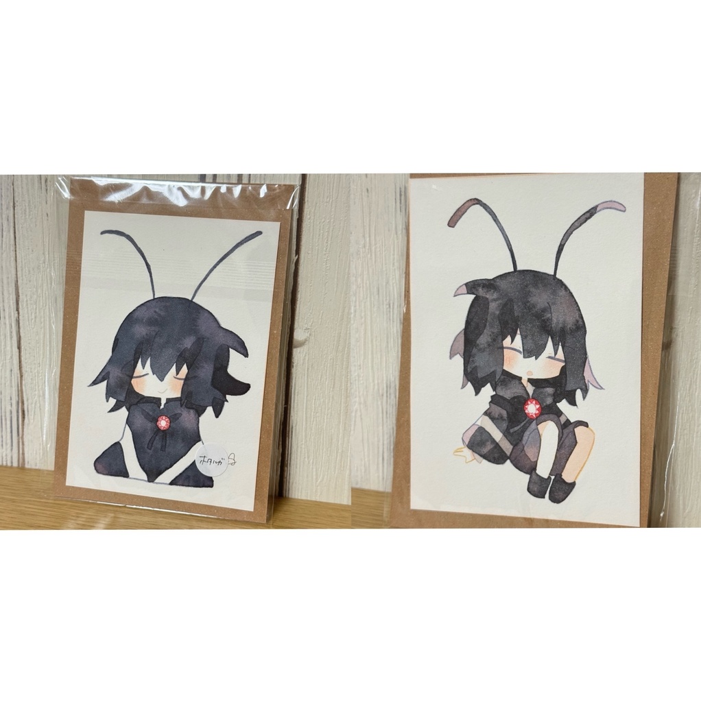 フレームレス原画 2枚セット（もふ！）