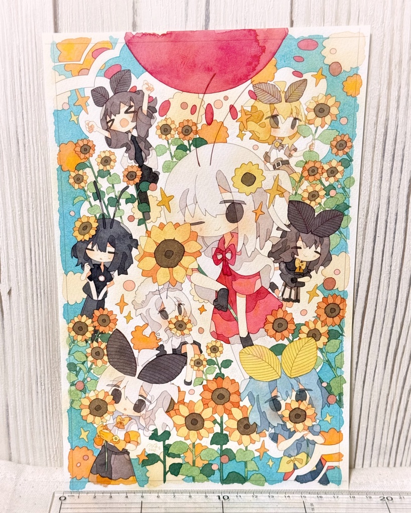 フレームレス原画 「もふもふSUMMER2025」