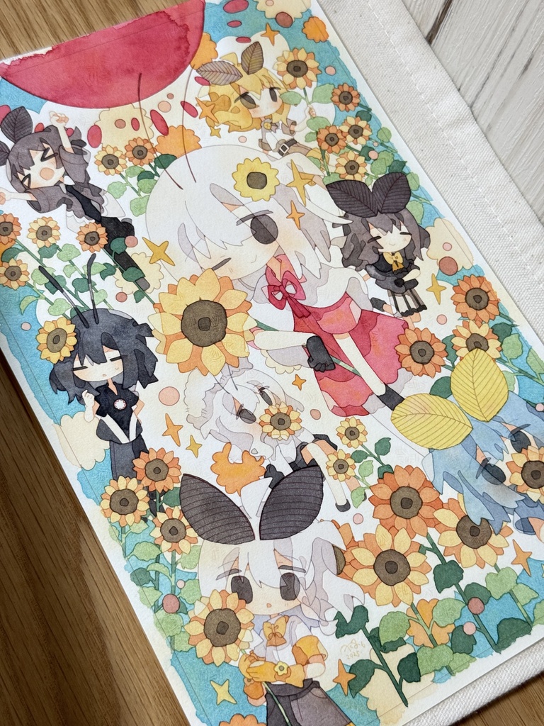 フレームレス原画 「もふもふSUMMER2025」