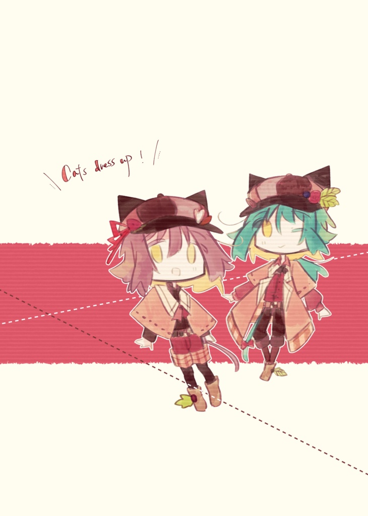 Cats dress up！（PDF）