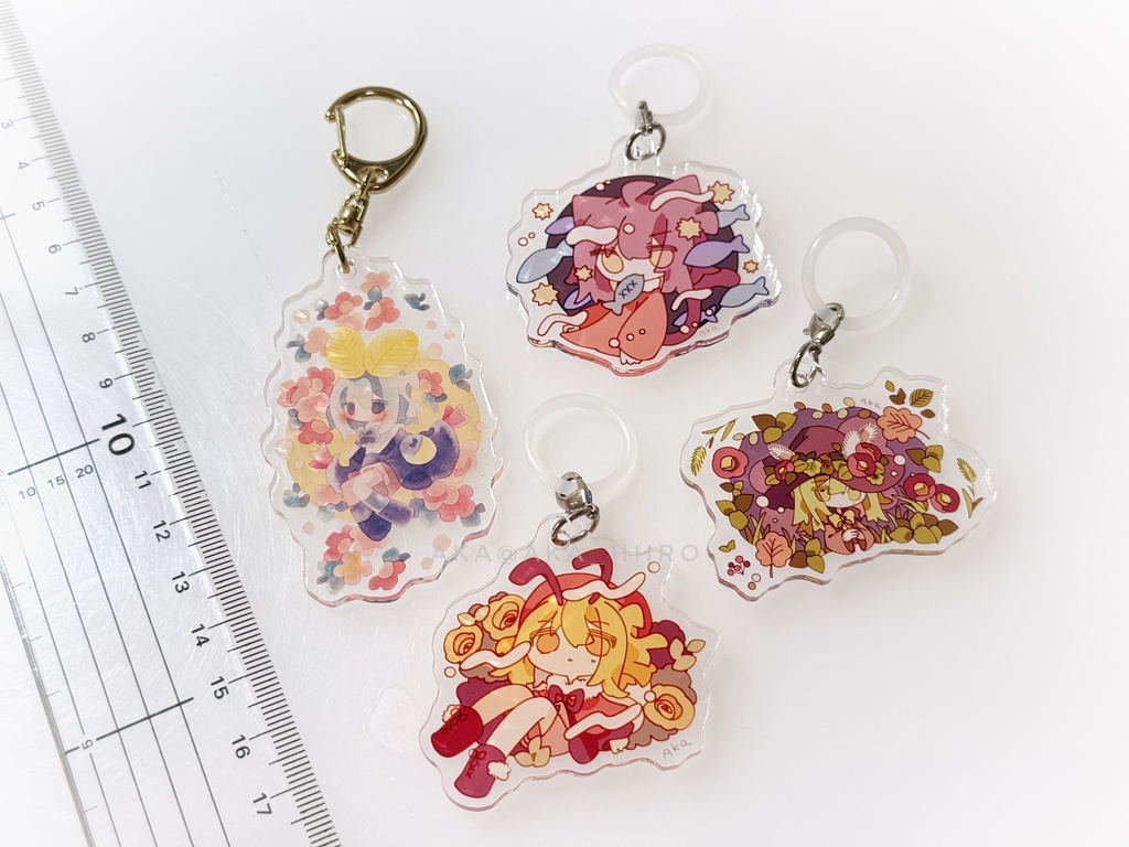 アクリルキーホルダー