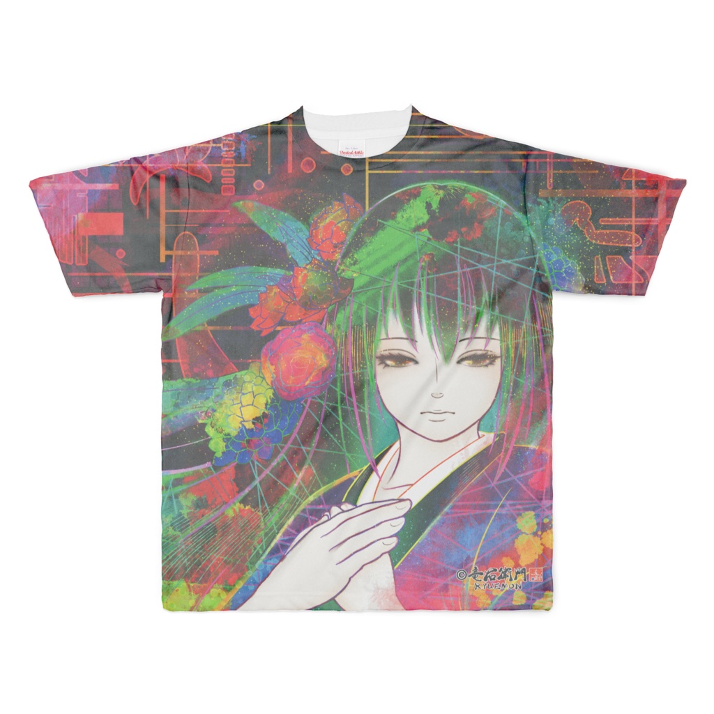 赫鳴「かくめい」フルグラフィックTシャツ