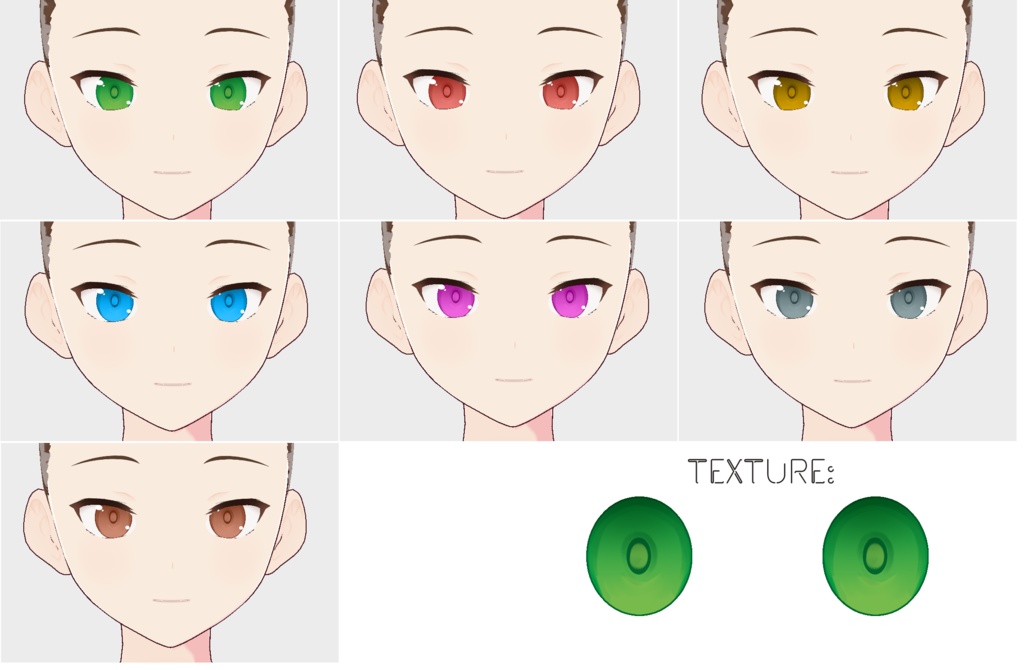 Iris Pack 01 - SlimePack 01 - Hand-Painted