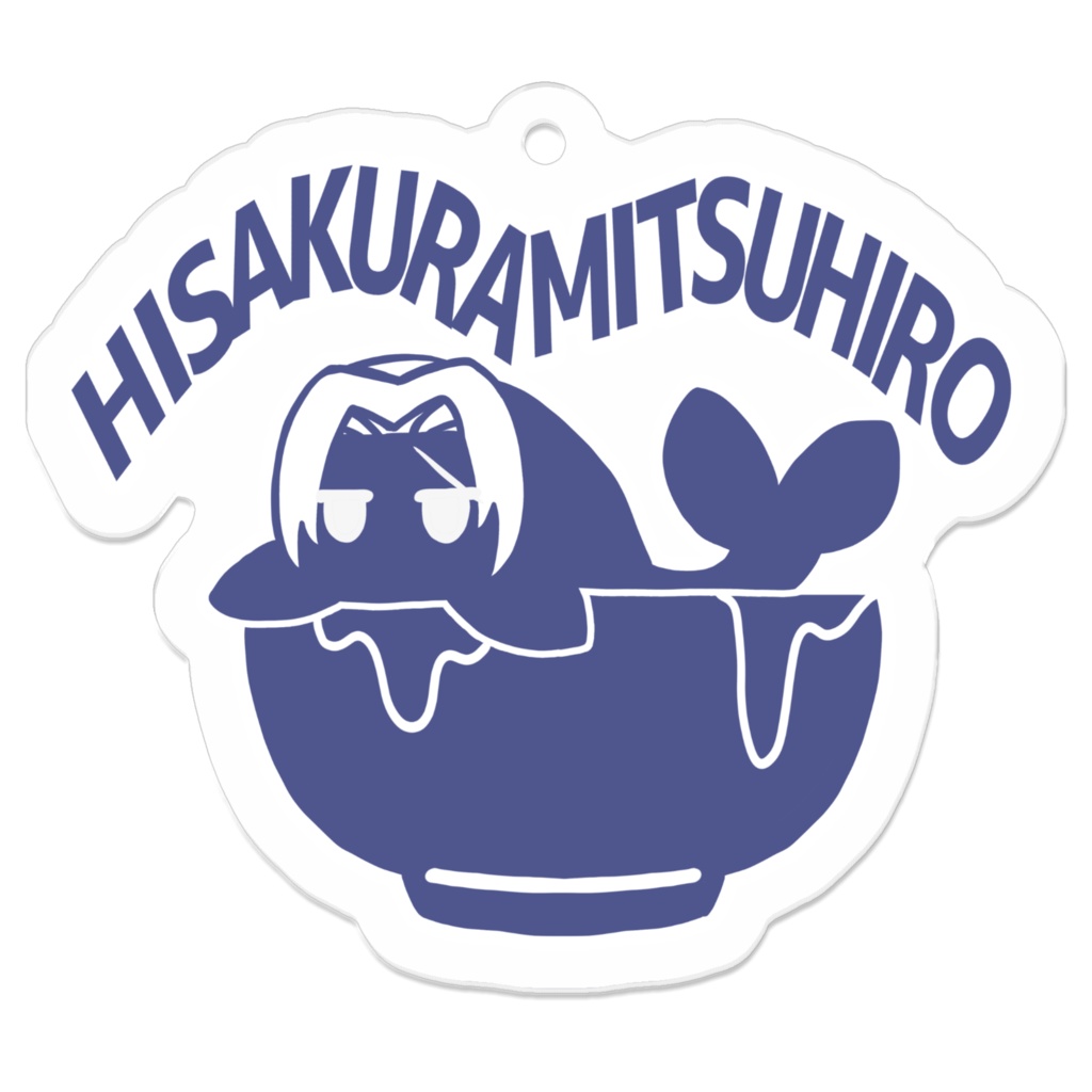 オリジナルロゴアクリルキーホルダー