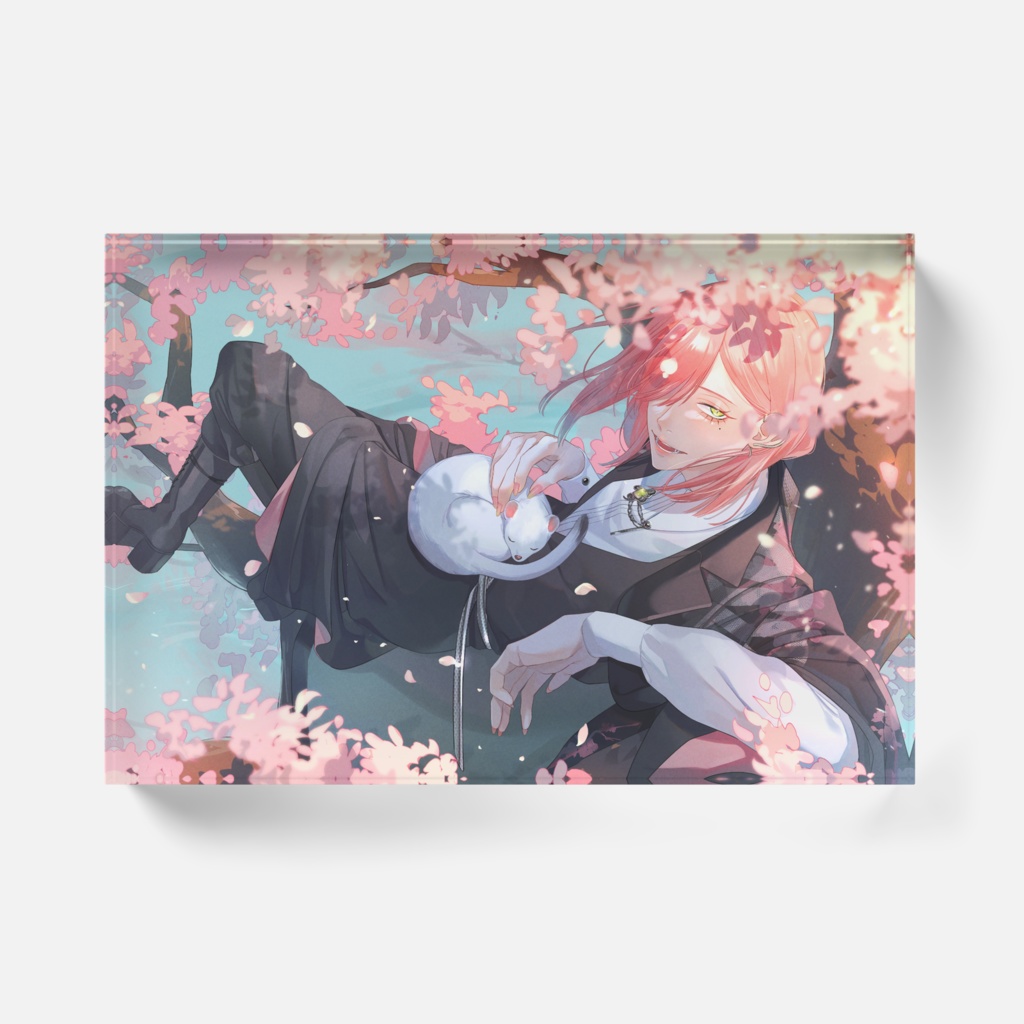 浅桜唯のアクリルブロック