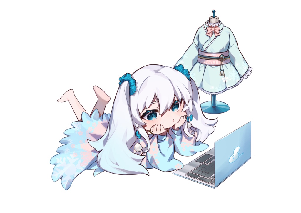 雪月天花 ミニキャラTシャツ