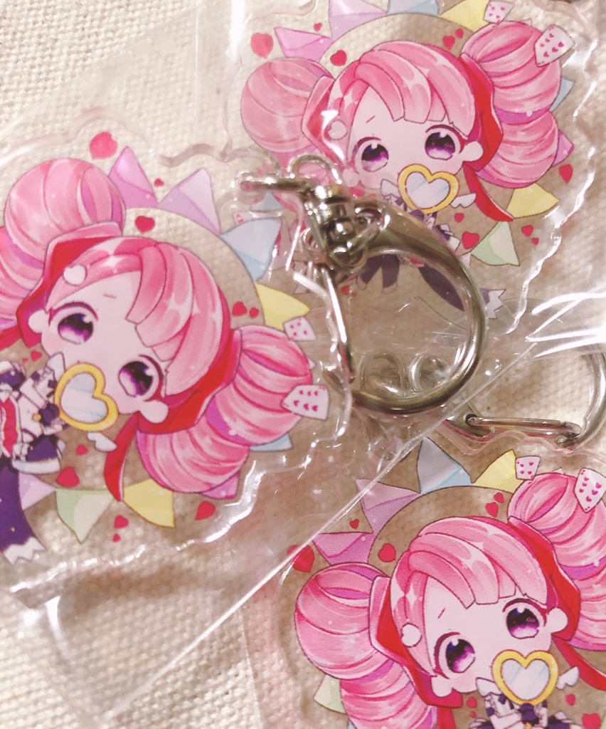 アクリルストラップ