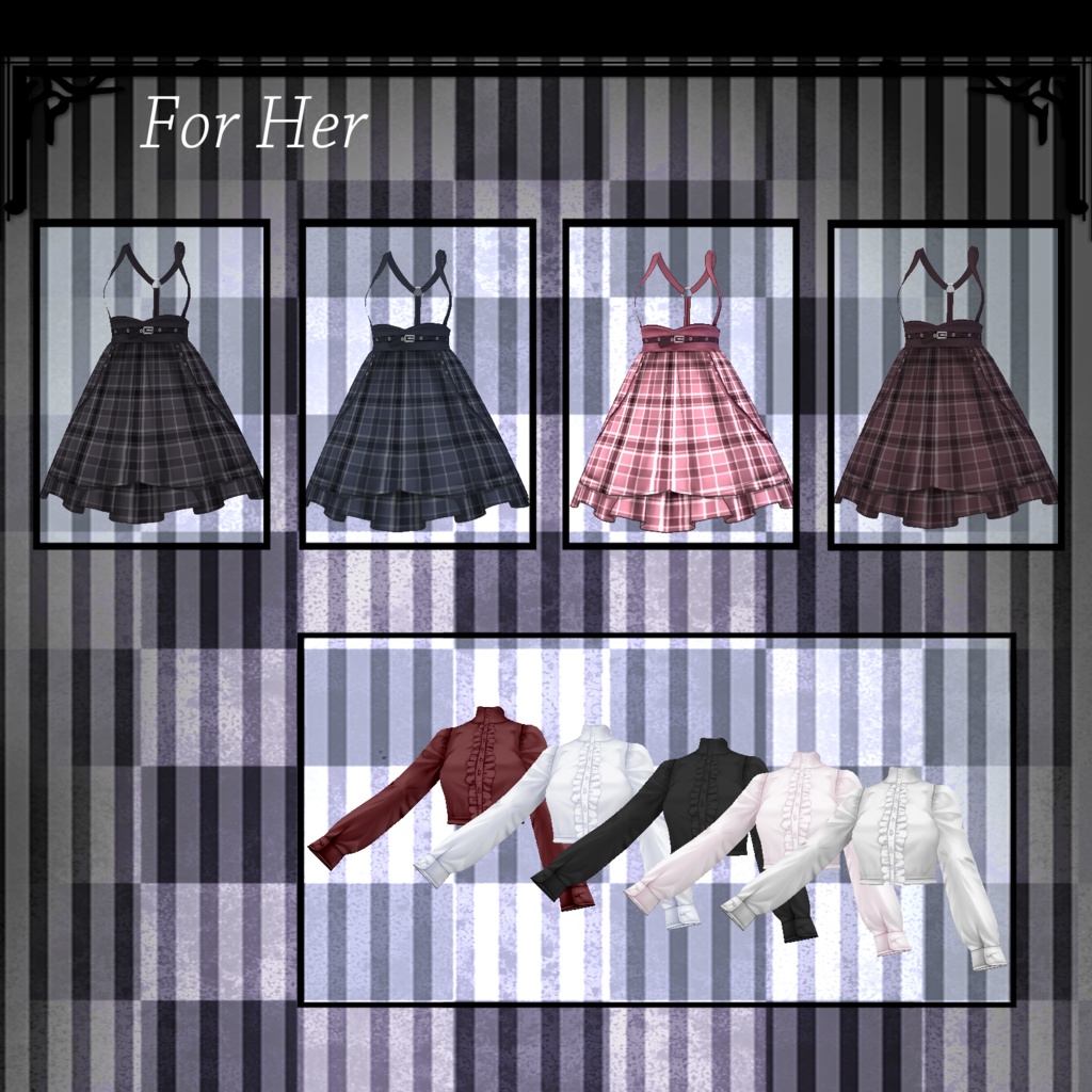 【VRoid用】Couple Set(BETA)