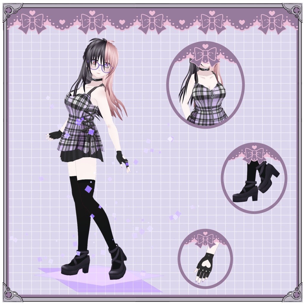 【VRoid用】Tanktop Dress