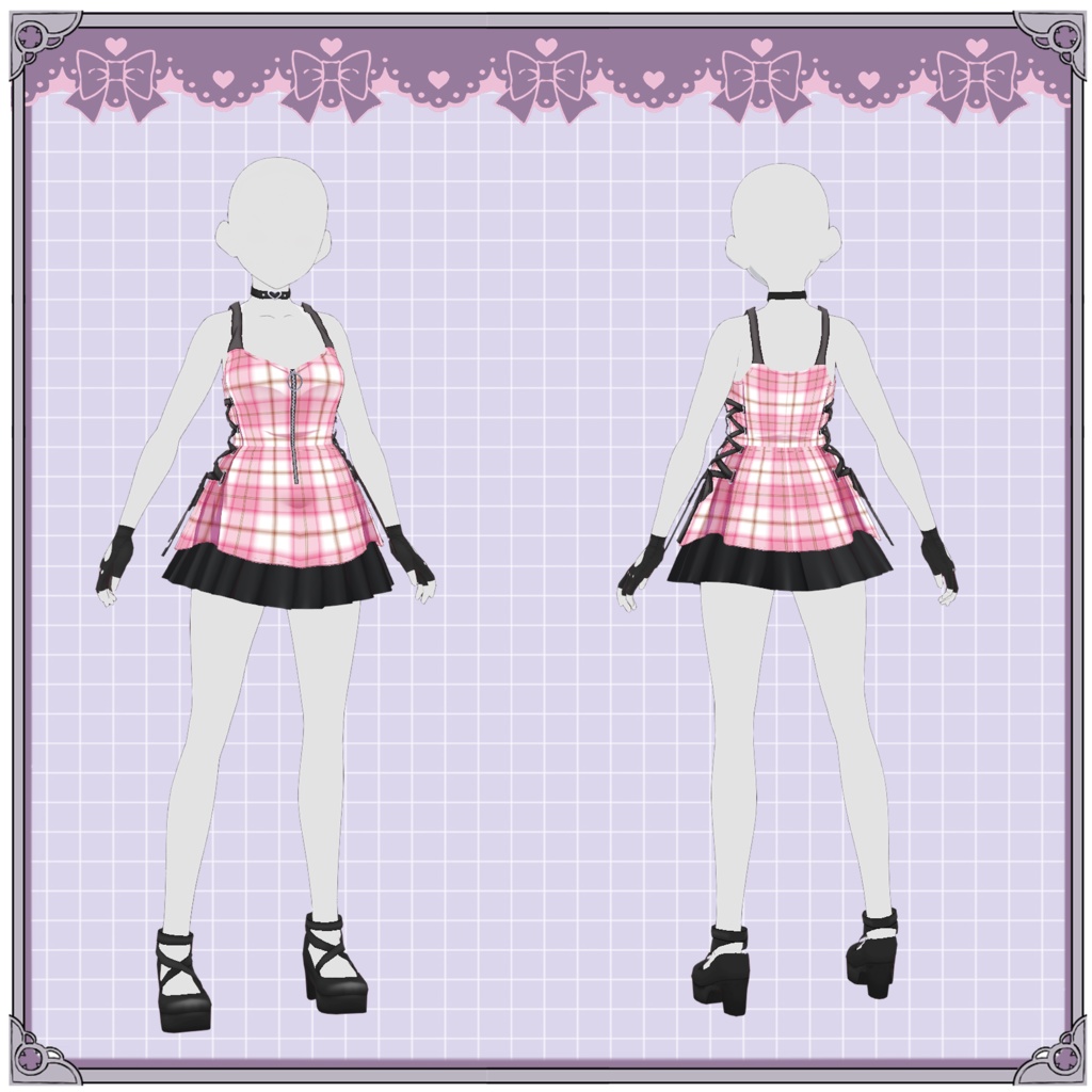 【VRoid用】Tanktop Dress