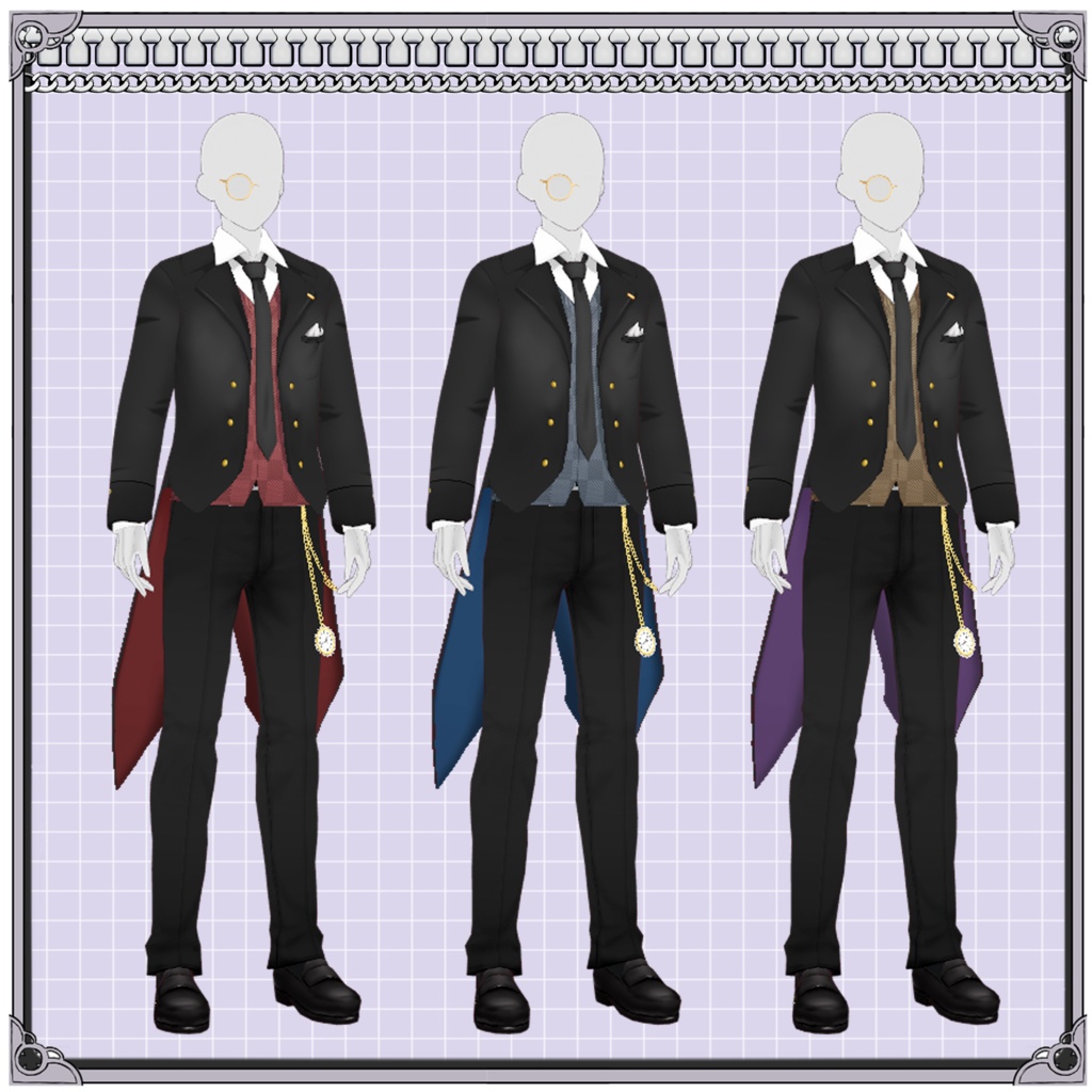 【VRoid用】Handsome Butler