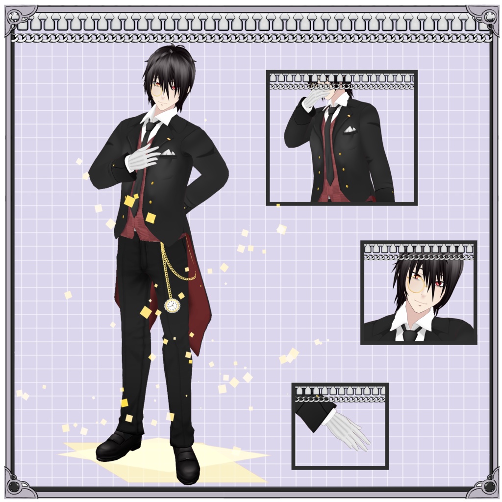 【VRoid用】Handsome Butler