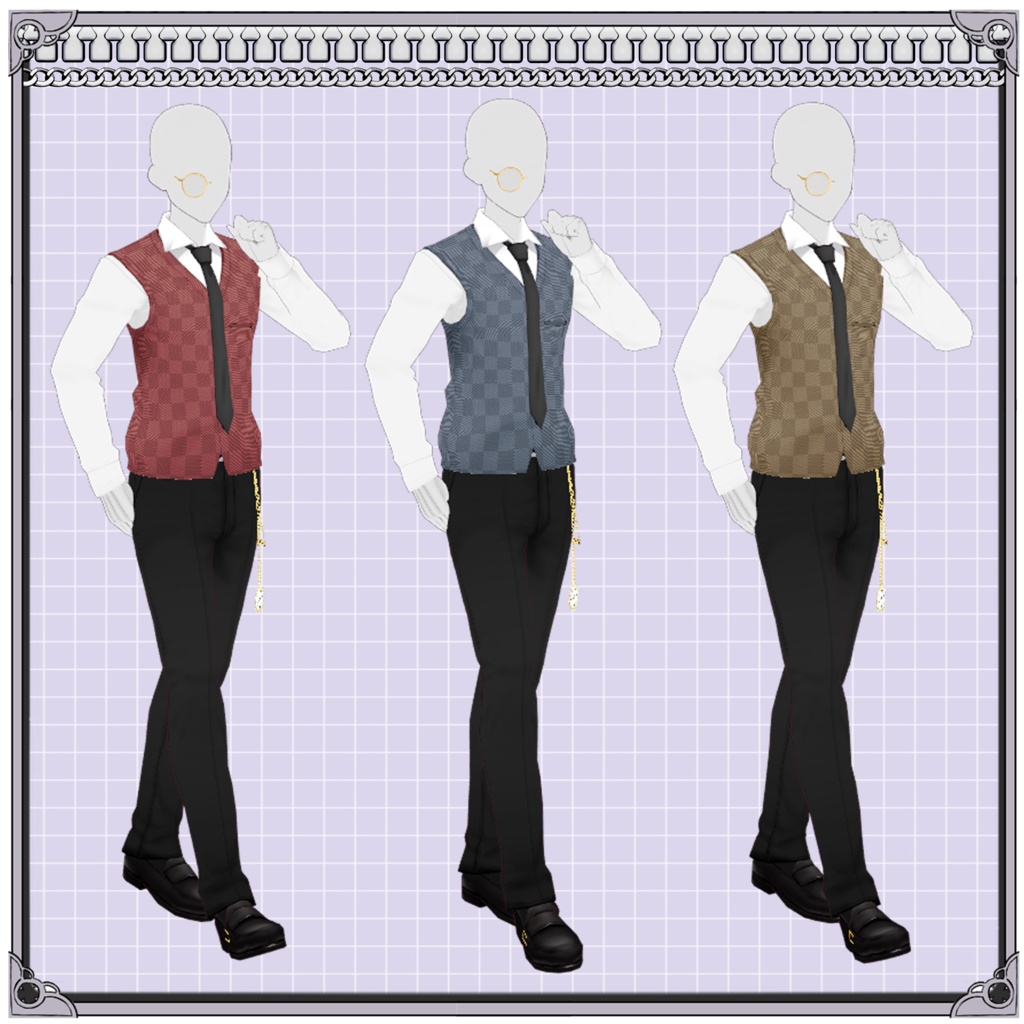 【VRoid用】Handsome Butler