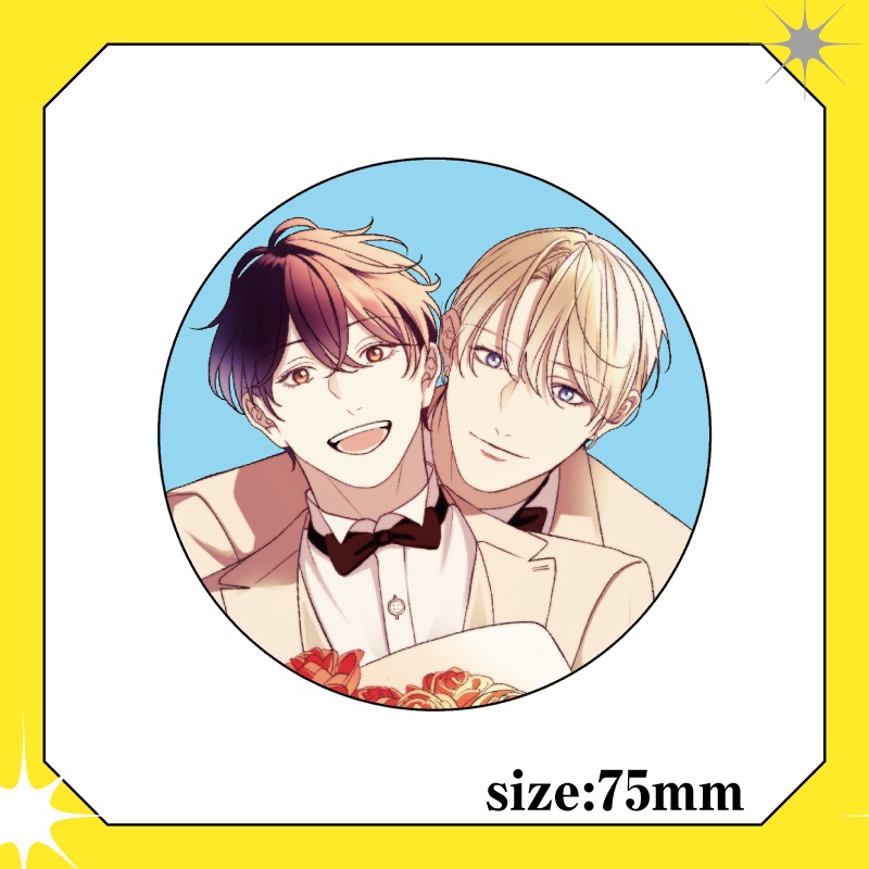 【KiRcomics 7周年】グリッター缶バッジ