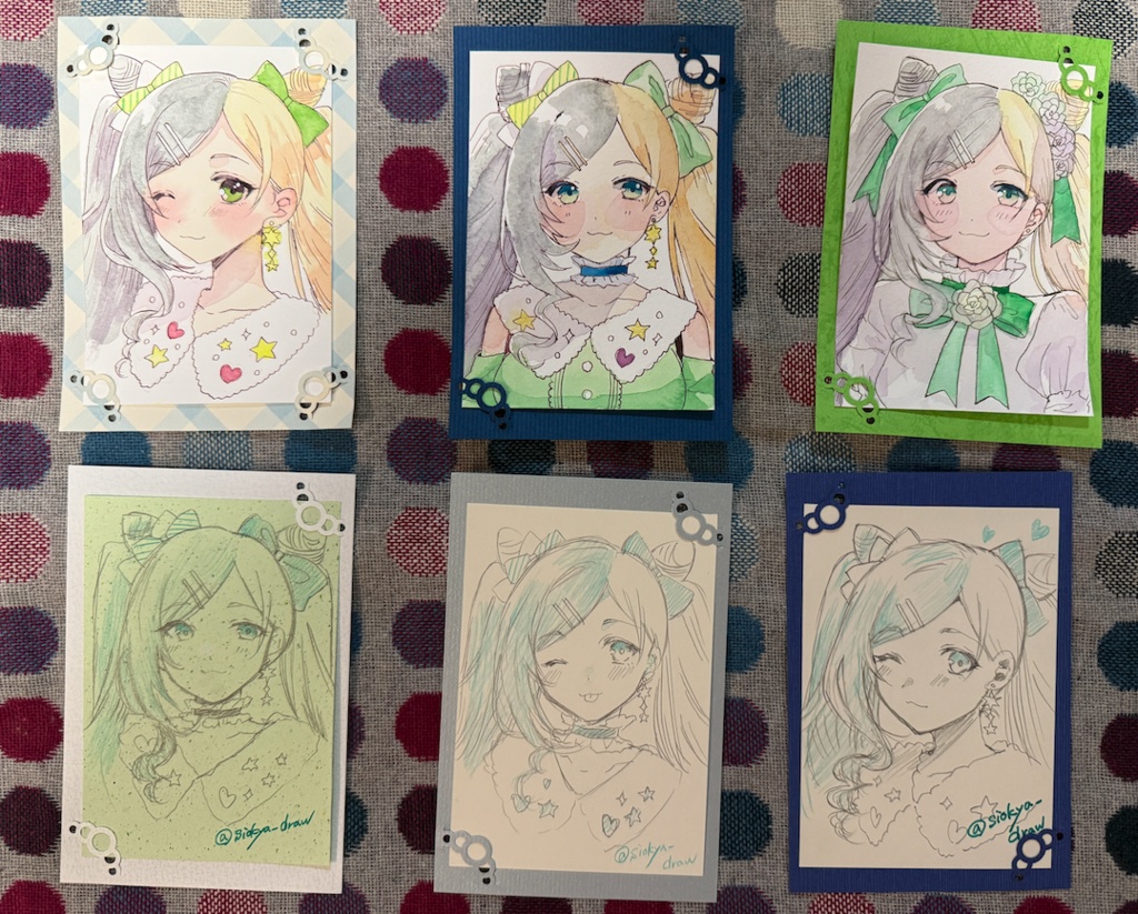 【原画ガチャ】東坂ミオ　イラストセット（ランダム）