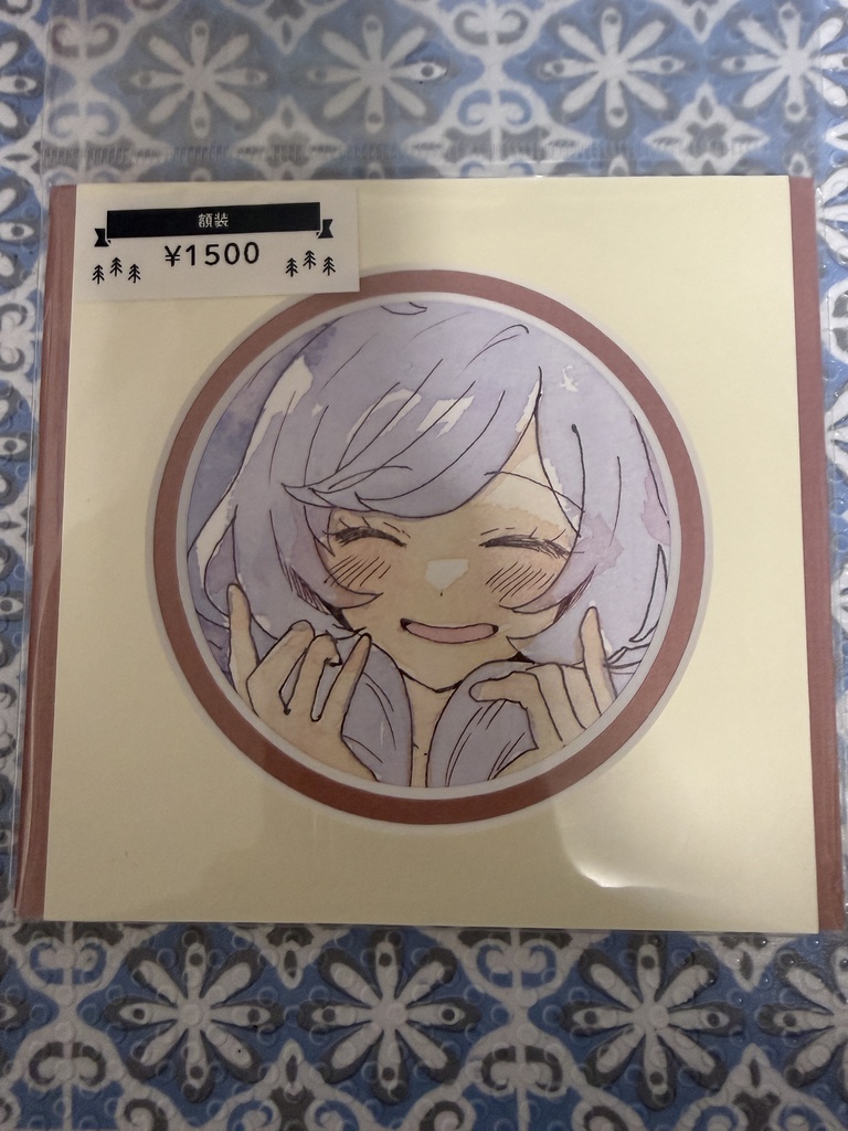 【手のひらペーパーイラスト】真中らぁら　②