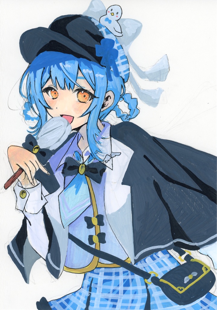 魔法少女ノ魔女裁判／橘シェリー　B5サイズイラスト