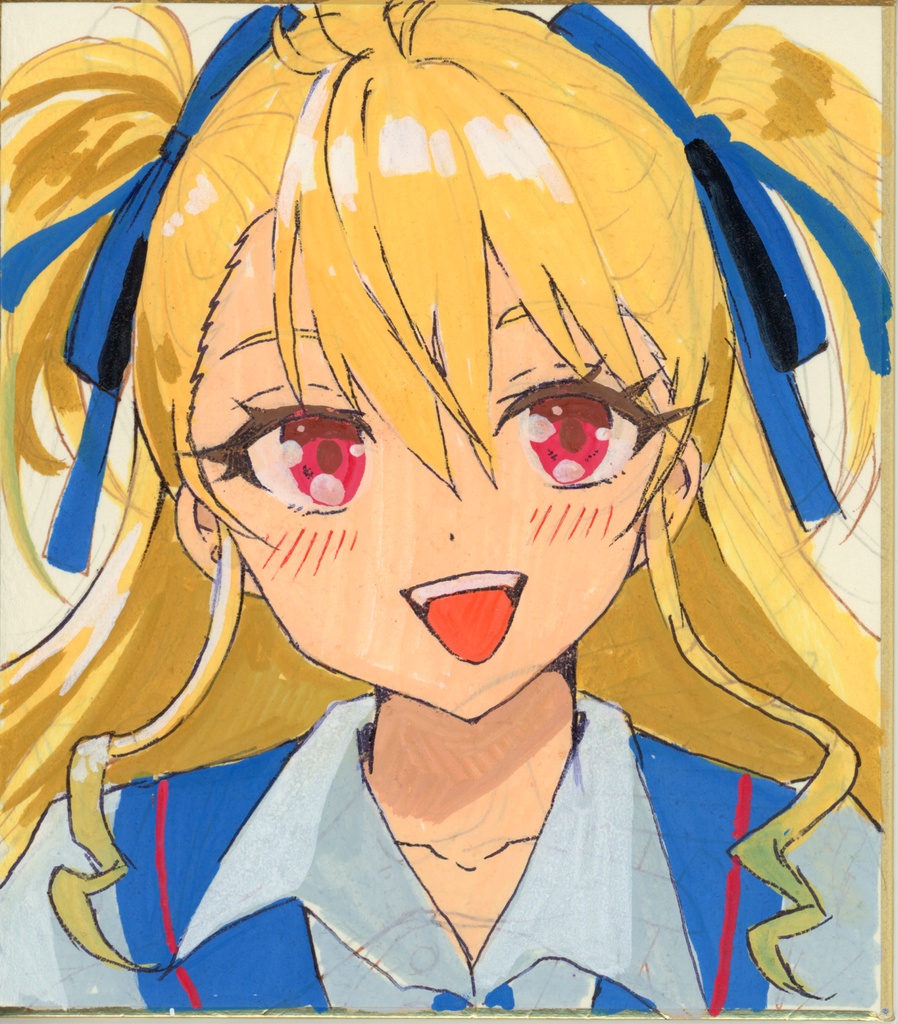 【アクリル・わけあり】聖舞理王　寸松庵色紙イラスト