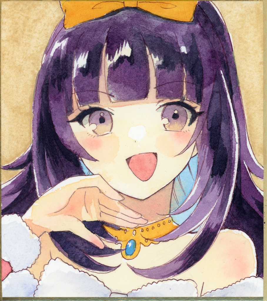 【版権】アイドルタイムプリパラ　華園しゅうか　イラスト