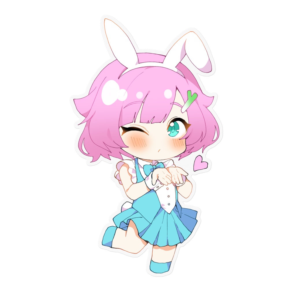 バニーガールねぎまちゃんステッカー2023